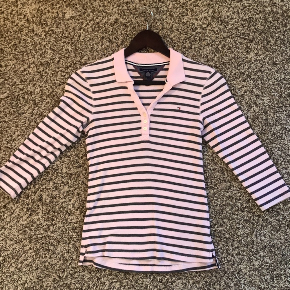 Tommy Hilfiger 3/4 sleeve top Small